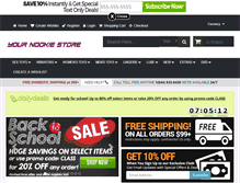 Tablet Screenshot of nookiemart.com